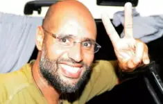 Saif al-Islam Qadafi, putra dari mantan pemimpin Libya Muammar Qadafi. Dok: Eranasional/HO Paul Hackett/Reuters.